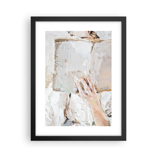 Plakat w czarnej ramie - W innym świecie - 30x40 cm