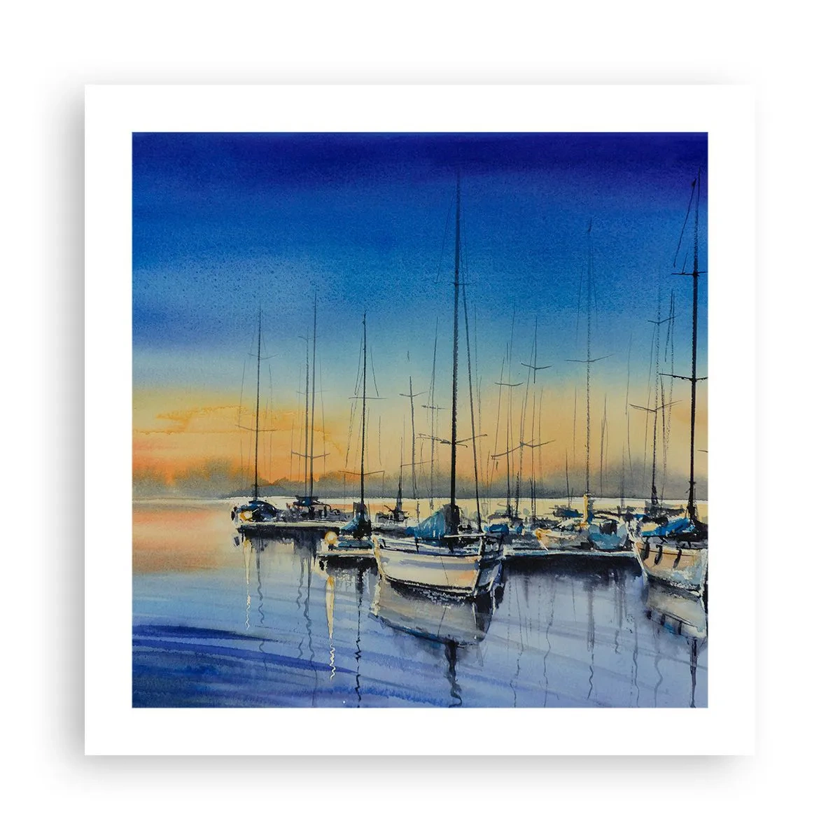 Plakat - Koniec dobrego dnia - 50x50 cm