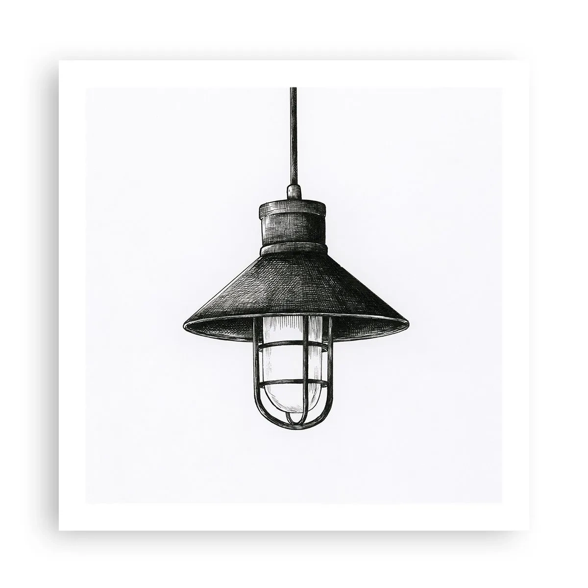 Plakat - Jak przed laty… - 60x60 cm