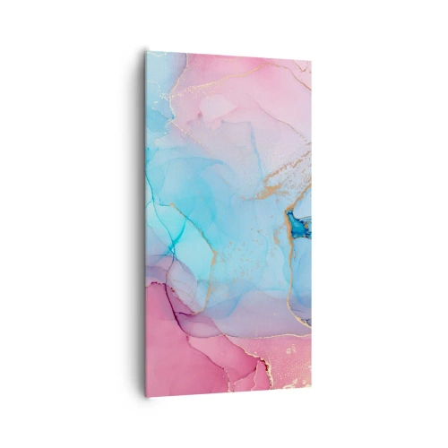 Obraz na płótnie - Spotkanie i przenikanie - 65x120 cm