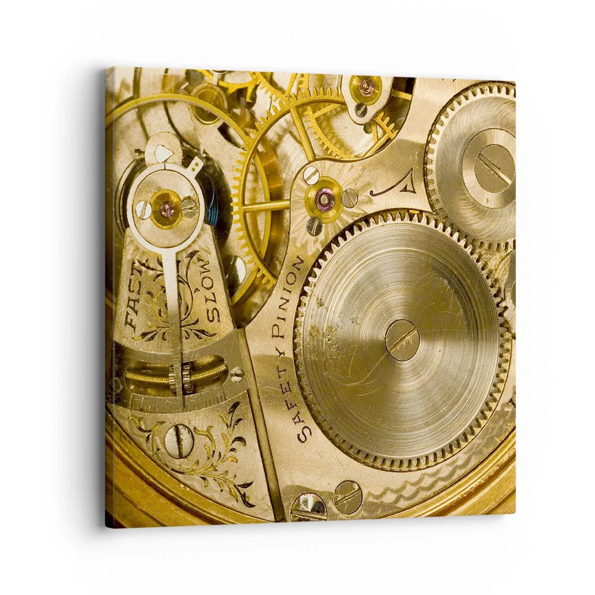 Obraz na płótnie - Idź z duchem czasu - 30x30 cm