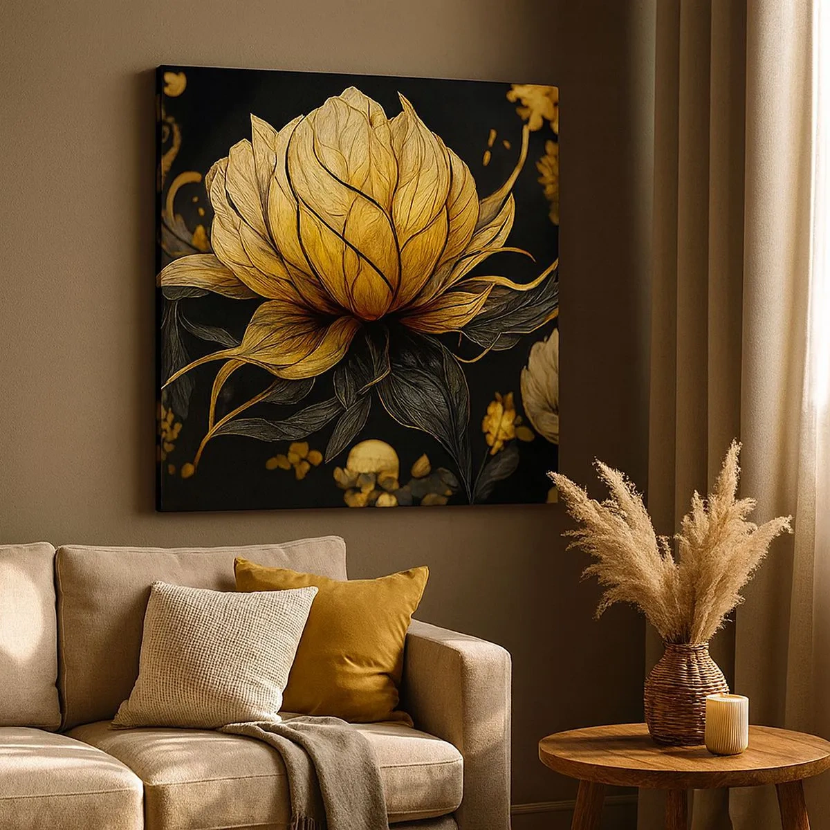 Obraz na płótnie - Subtelna kruchość - 30x30 cm