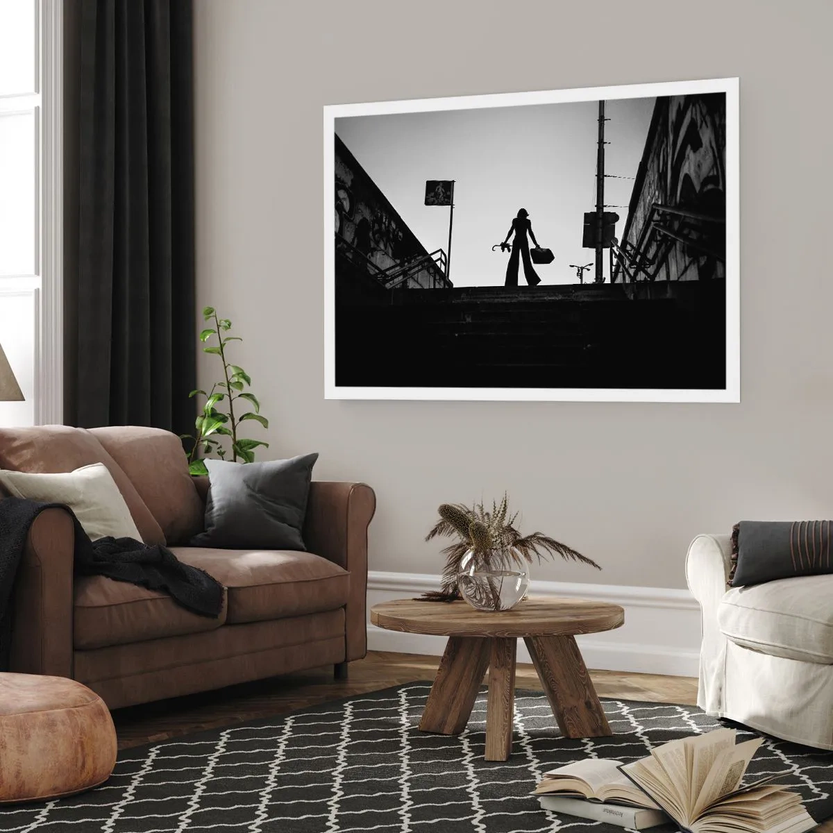 Plakat - Miejska wędrówka - 40x30 cm