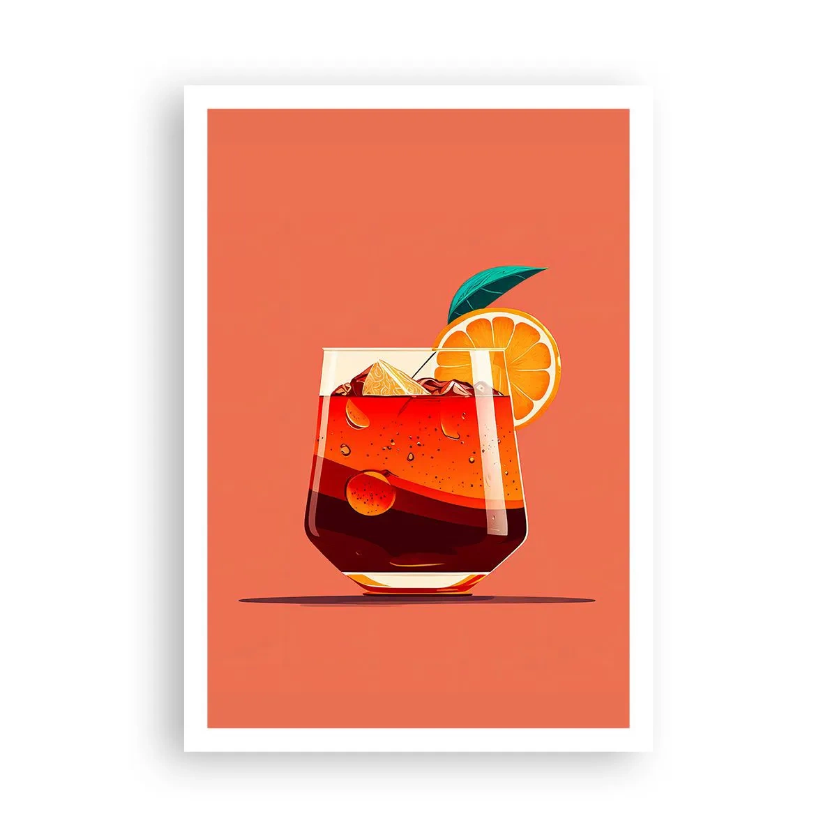 Plakat - Letnie orzeźwienie - 70x100 cm