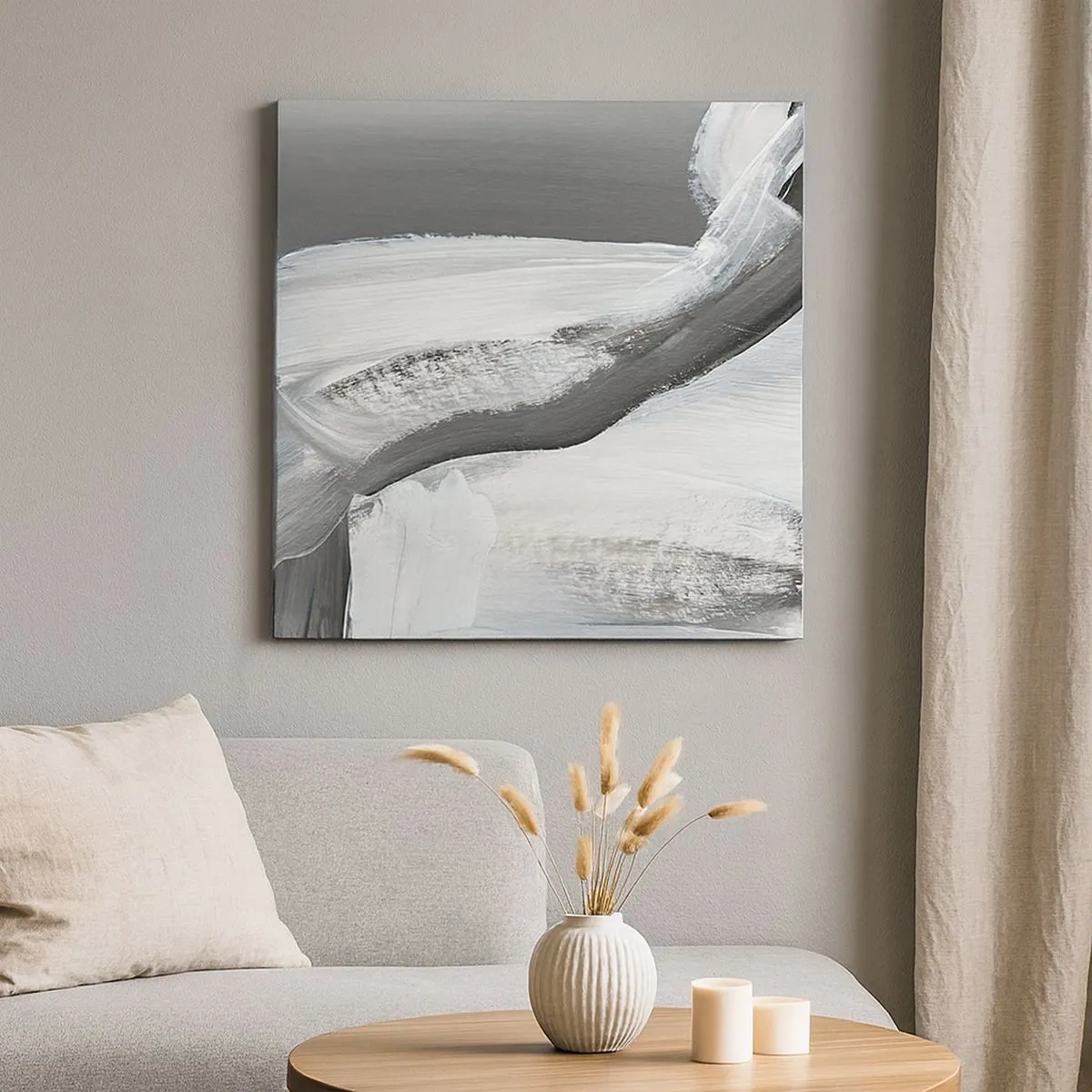 Obraz na płótnie - Zdecydowanym ruchem - 30x30 cm