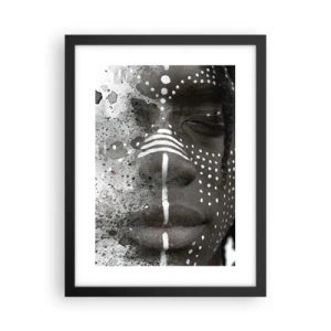 Plakat w czarnej ramie - Odkryj pierwotnego ducha - 30x40 cm