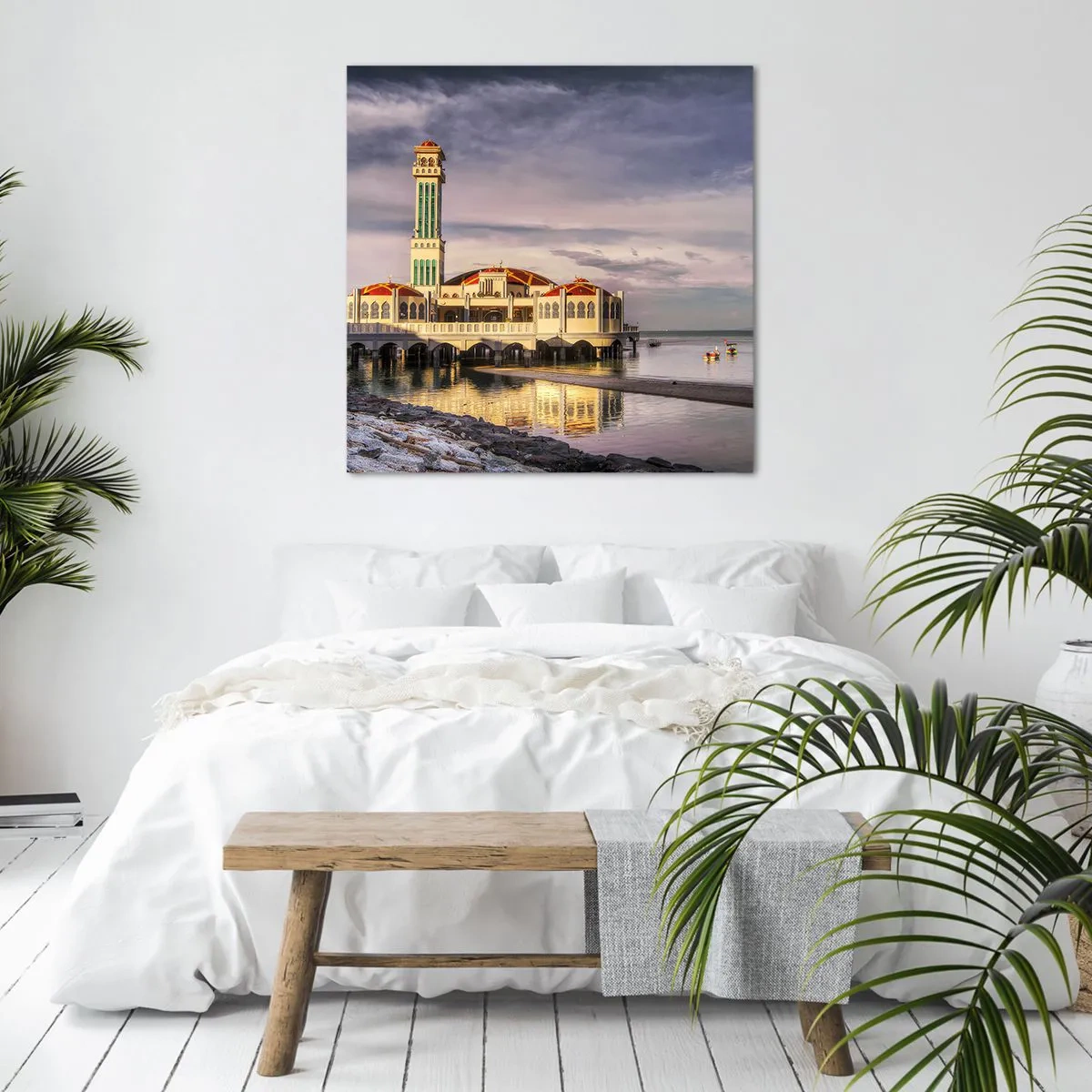 Obraz na płótnie - Swiątynia natury - 40x40 cm