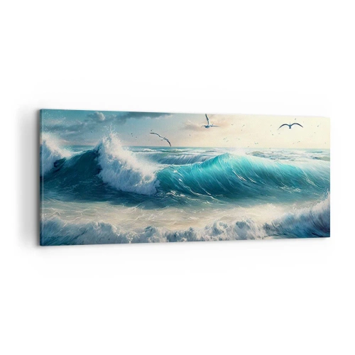 Obraz na płótnie - Szumi tylko dla ciebie - 100x40 cm