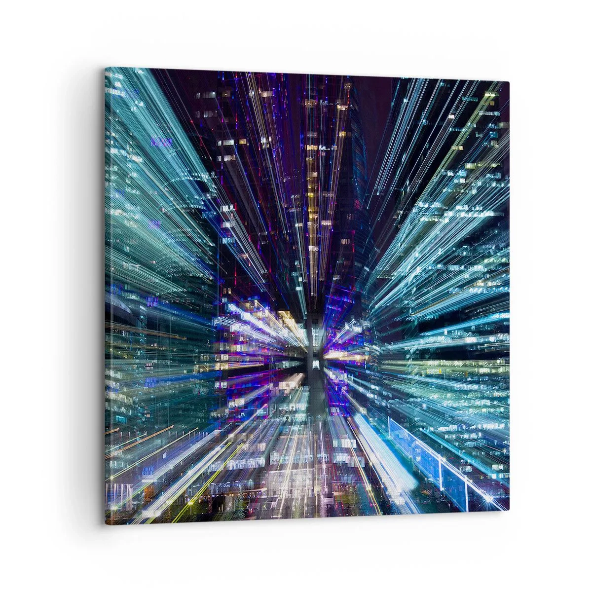 Obraz na płótnie - Przejście w nadprzestrzeń - 60x60 cm