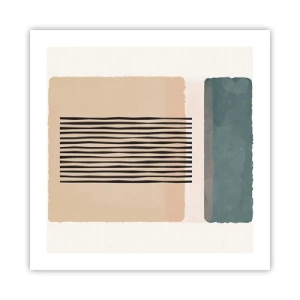 Plakat - Wszystko w porządku - 50x50 cm