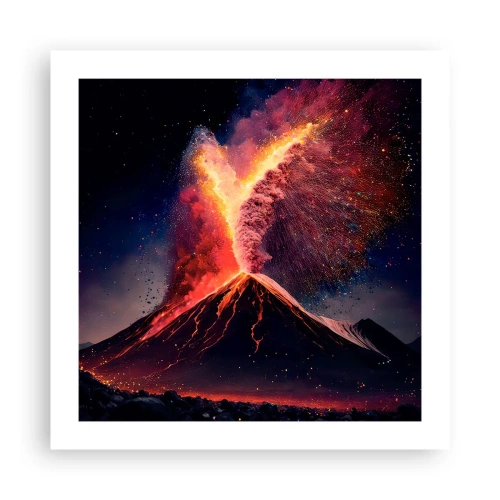 Plakat - Piękno i groza - 50x50 cm