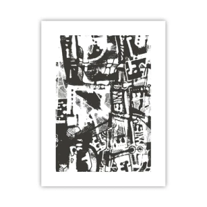 Plakat - Porządek czy chaos? - 30x40 cm