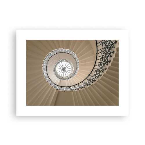 Plakat - W środku muszli - 40x30 cm