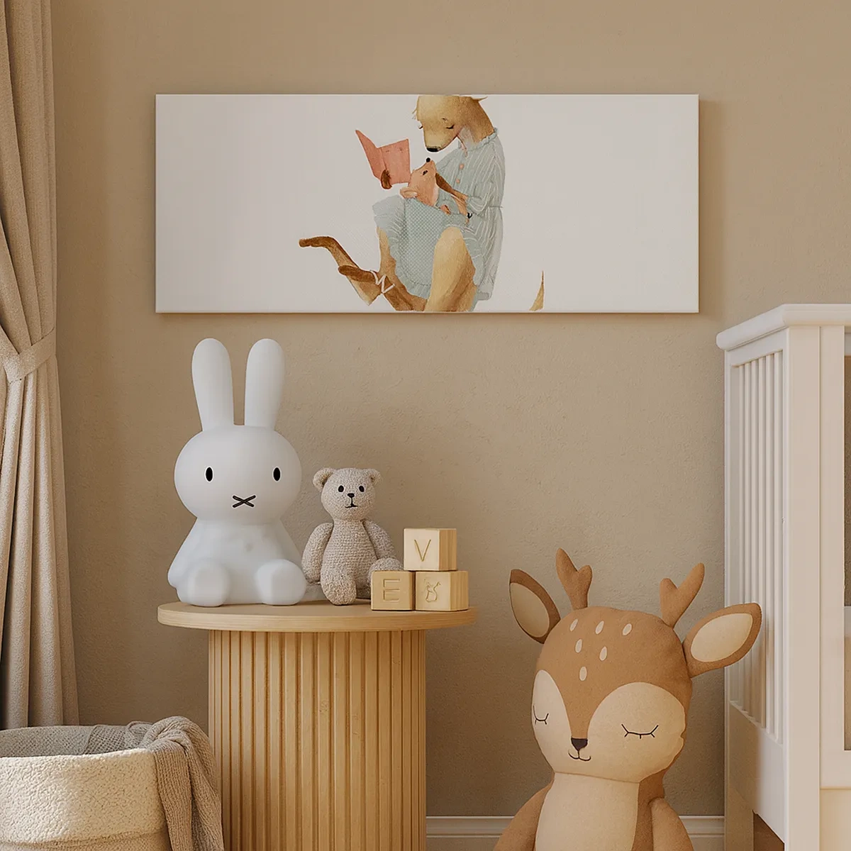 Obraz na płótnie - Poczytaj mi, mamo - 30x30 cm