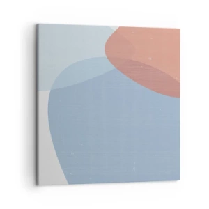 Obraz na płótnie - Pastelowe związki - 50x50 cm