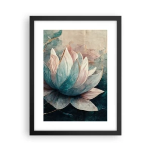 Plakat w czarnej ramie - Gwiazdy jeziora - 30x40 cm