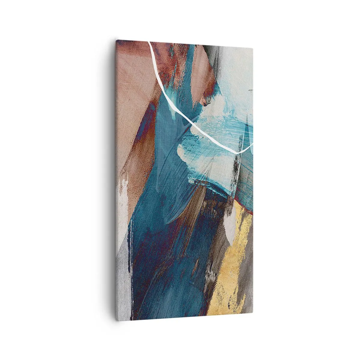 Obraz na płótnie - Z rozmachem i energicznie - 55x100 cm