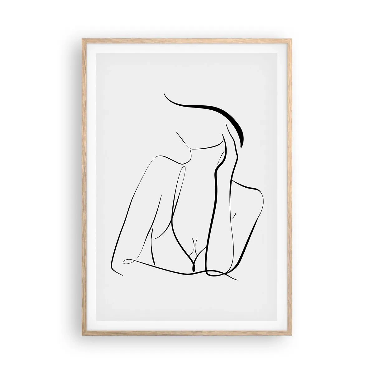 Plakat w ramie jasny dąb - Na fali marzeń - 70x100 cm