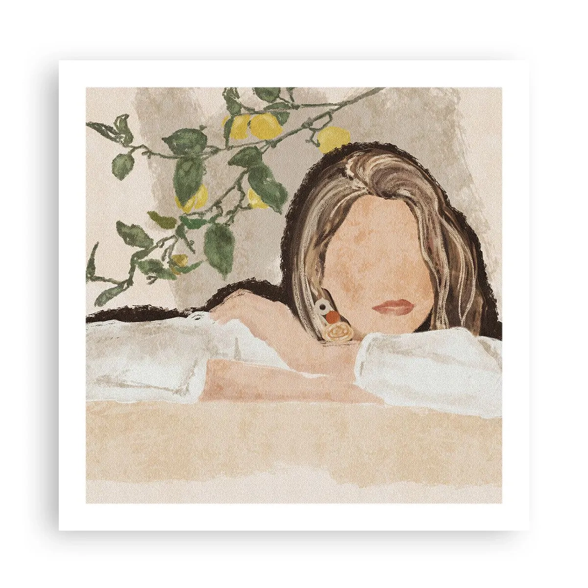 Plakat - Piękność południa - 60x60 cm