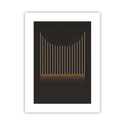 Plakat - Zbadać ciemność - 30x40 cm