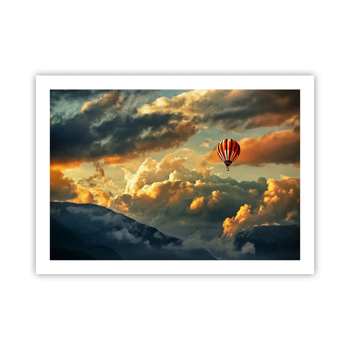 Plakat - Lecę, bo chcę - 70x50 cm