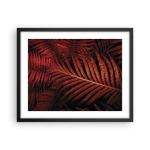Plakat w czarnej ramie - Żar życia - 50x40 cm