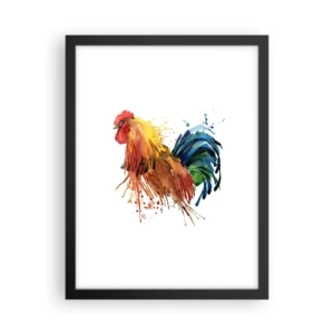 Plakat w czarnej ramie - Królewska szata, królewska duma - 30x40 cm