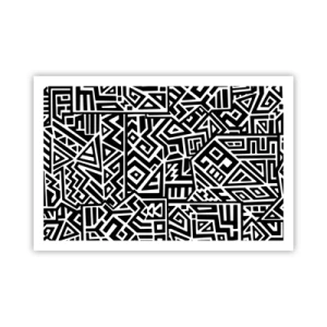 Plakat - Kompozycja prekolumbijska - 91x61 cm