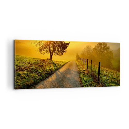 Obraz na płótnie - Miodne popołudnie - 100x40 cm