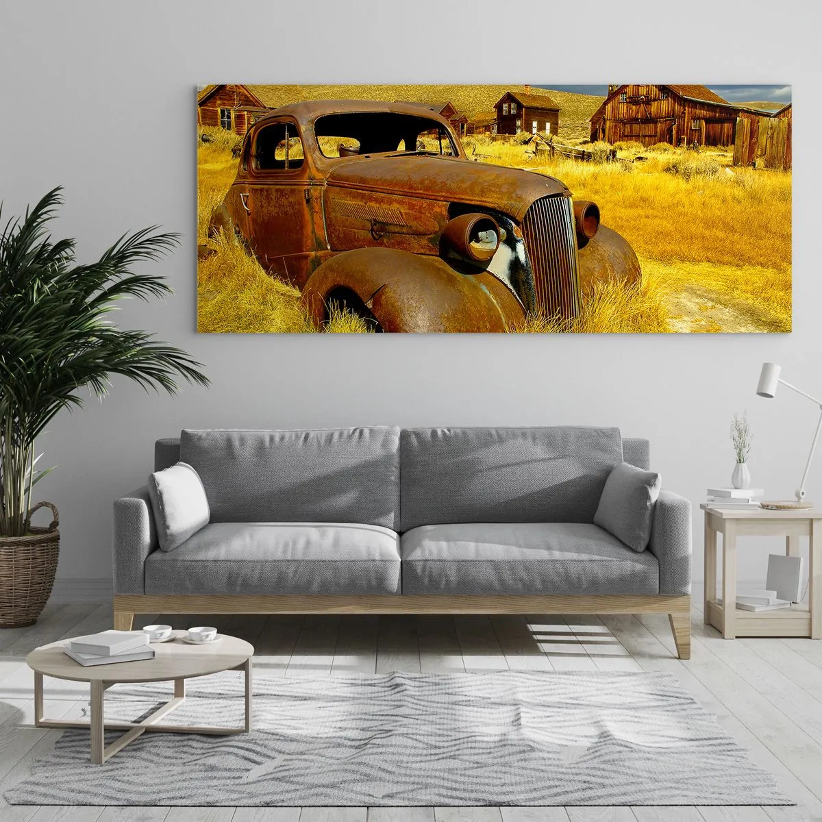 Obraz na szkle - Zasłużony odpoczynek - 90x30 cm