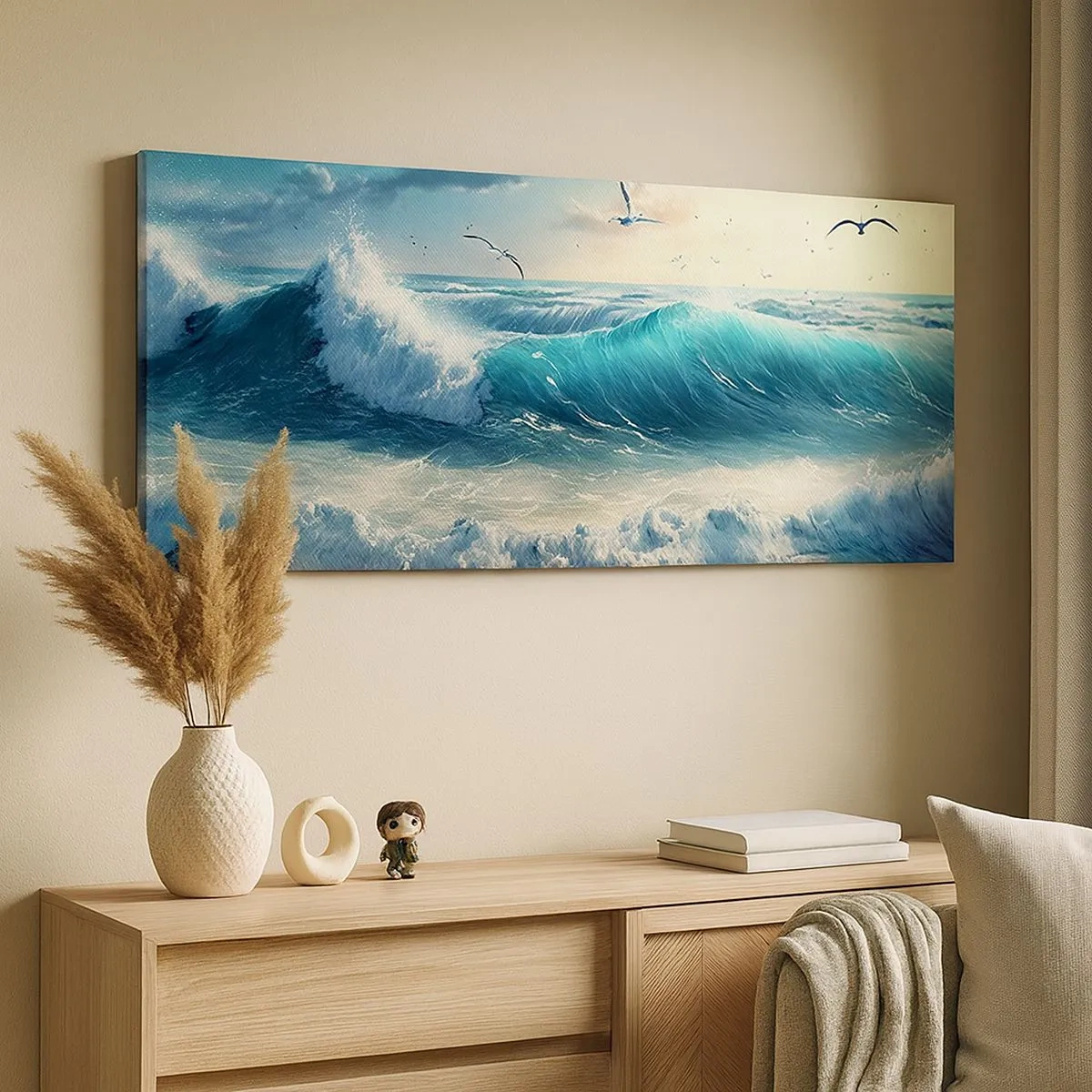 Obraz na płótnie - Szumi tylko dla ciebie - 100x40 cm