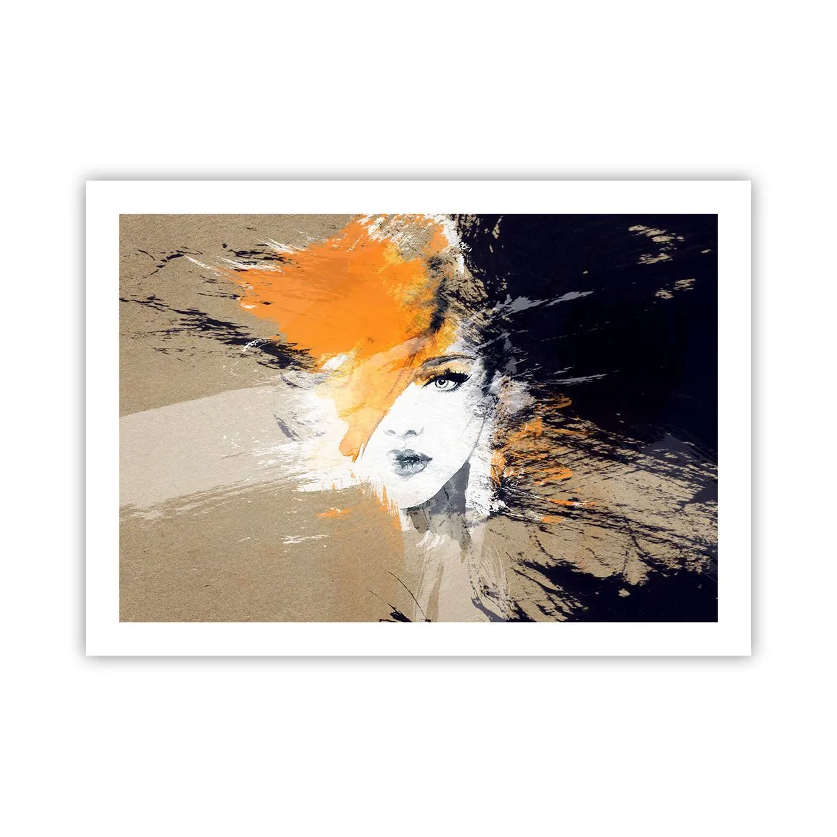 Plakat - I staje się światło - 70x50 cm