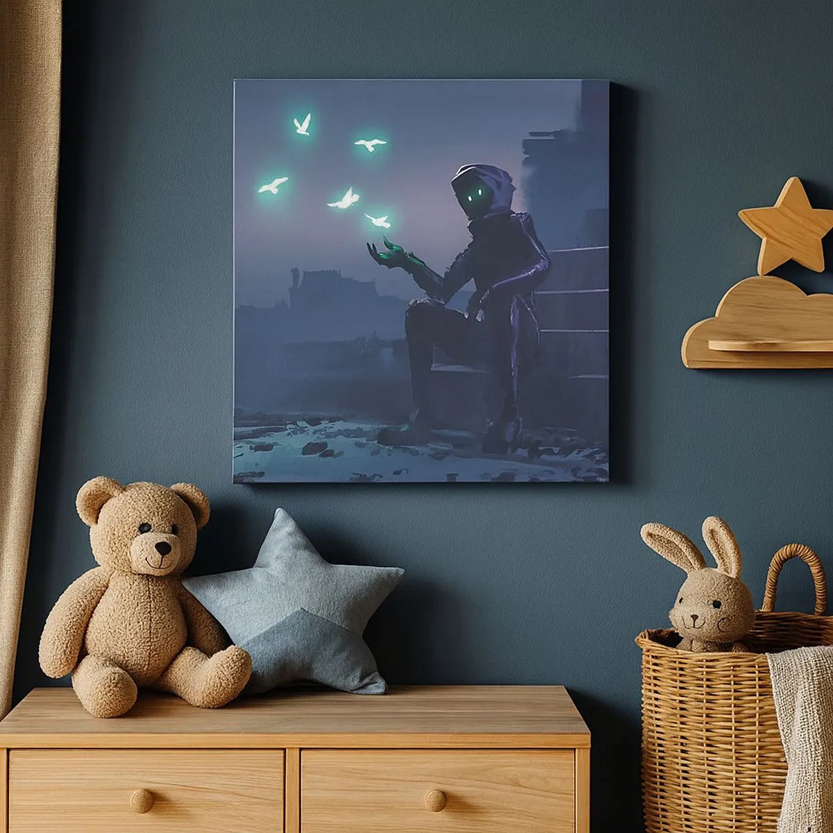 Obraz na płótnie - Życie powróci - 30x30 cm