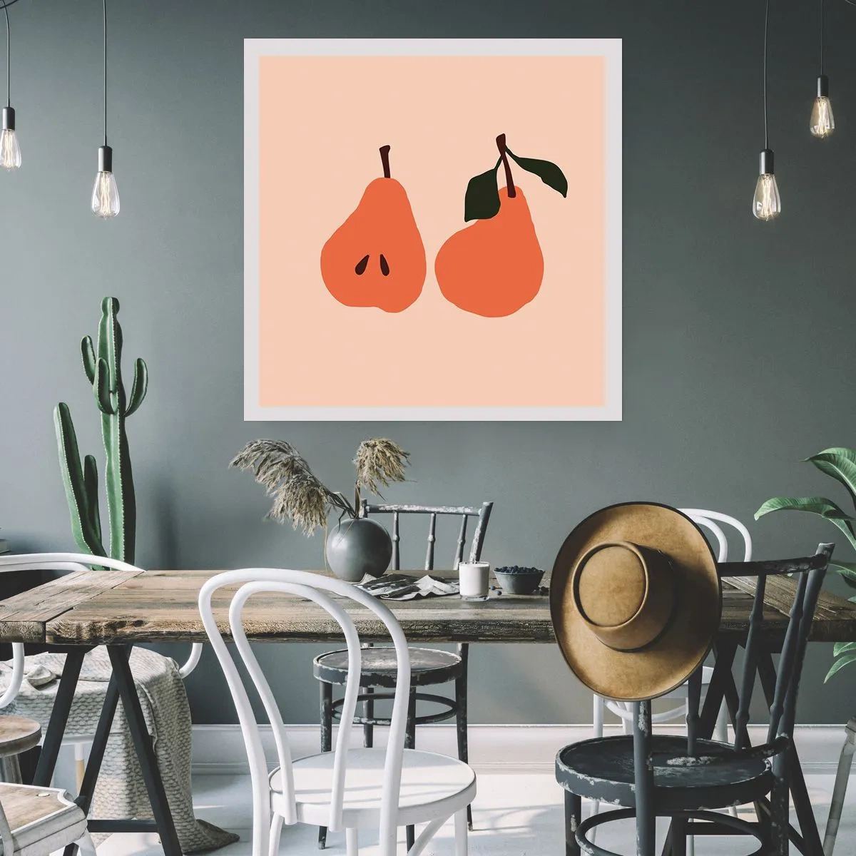 Plakat - Sama słodycz - 30x30 cm