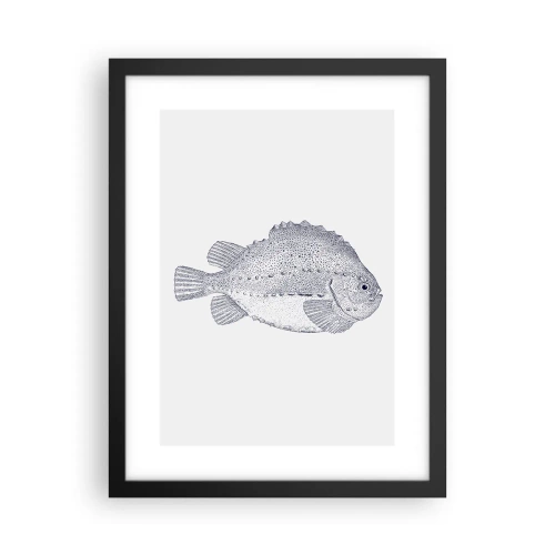 Plakat w czarnej ramie - Do albumu przyrodnika - 30x40 cm