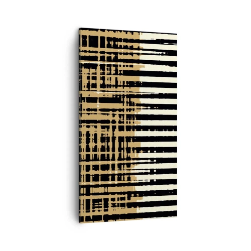 Obraz na płótnie - Architektoniczna abstrakcja - 45x80 cm