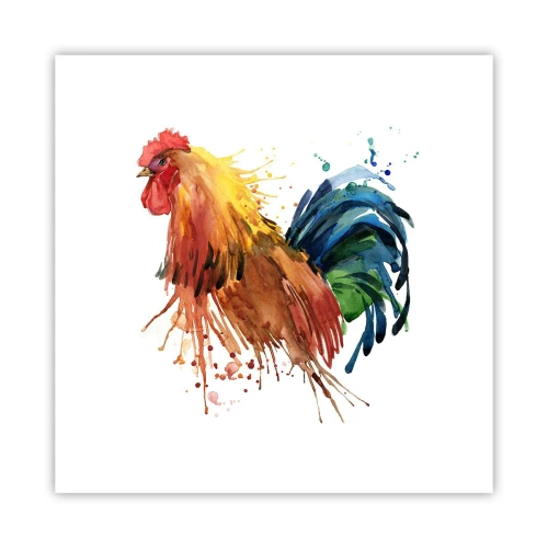 Plakat - Królewska szata, królewska duma - 40x40 cm