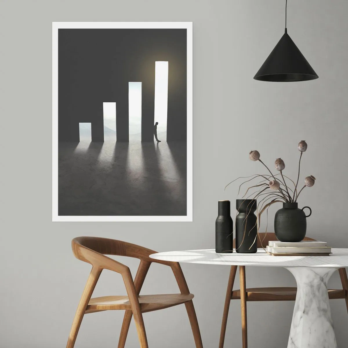 Plakat - Sukces – impresja - 30x40 cm