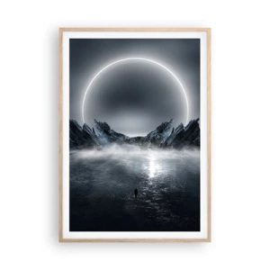 Plakat w ramie jasny dąb - Finał opowieści - 70x100 cm