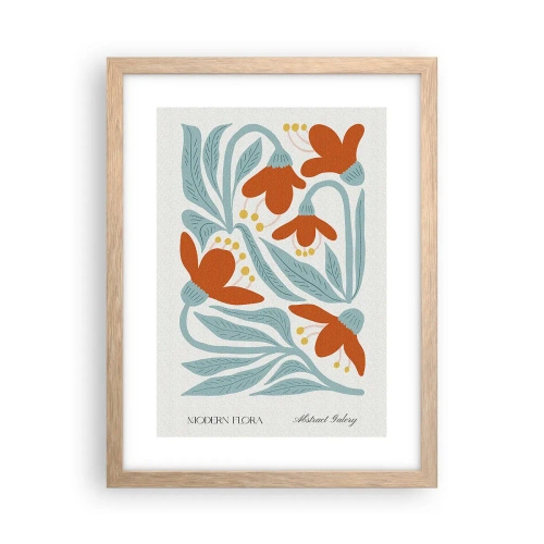 Plakat w ramie jasny dąb - Ku ziemi, ku słońcu - 30x40 cm