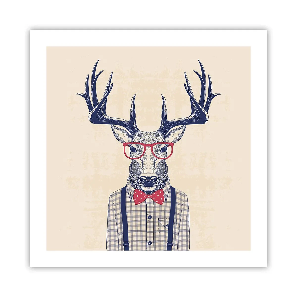 Plakat - Zabawna ekstrawagancja - 50x50 cm