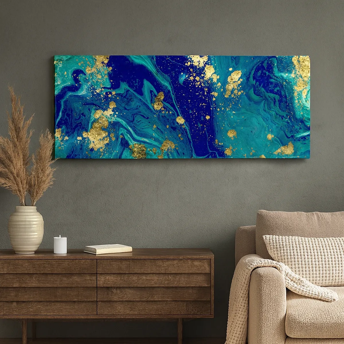 Obraz na płótnie - Płatki słońca  - 30x30 cm