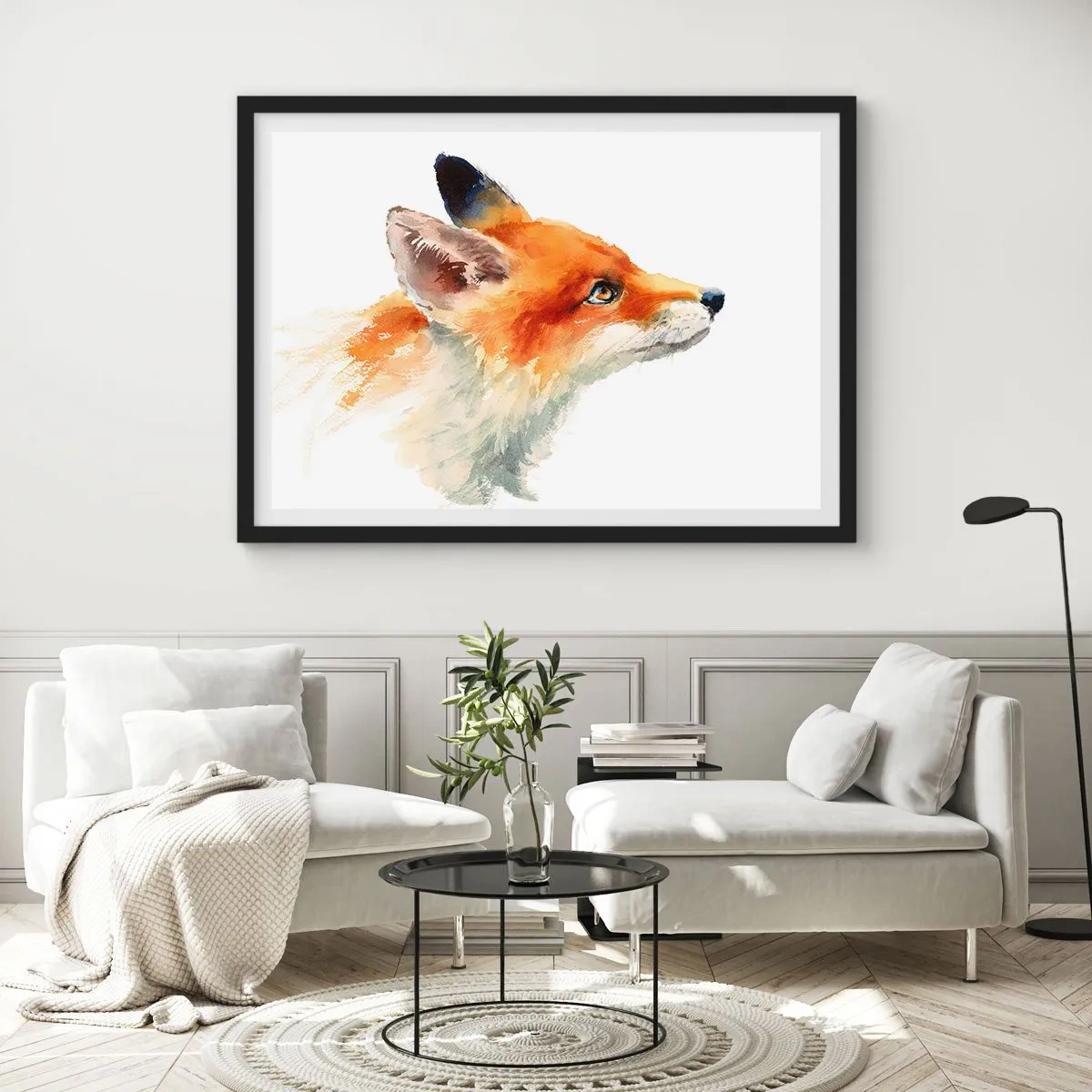 Plakat w czarnej ramie - Ostrożności nigdy za wiele - 91x61 cm