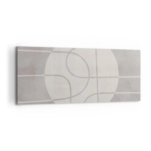 Obraz na płótnie - Koliście i na wprost - 100x40 cm