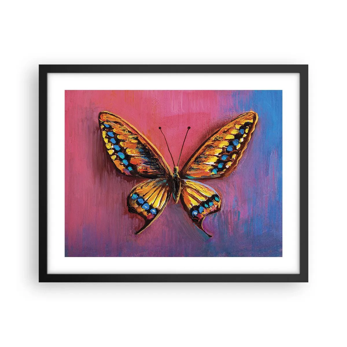 Plakat w czarnej ramie - Klejnot natury - 50x40 cm