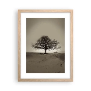 Plakat w ramie jasny dąb - Stąd do wieczności - 30x40 cm