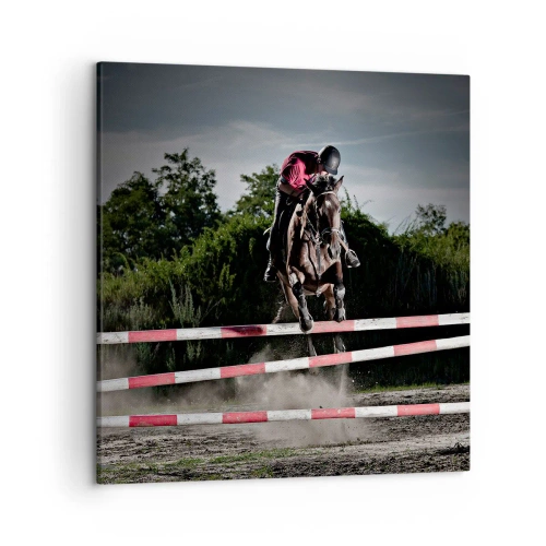 Obraz na płótnie - Razem po zwycięstwo - 50x50 cm