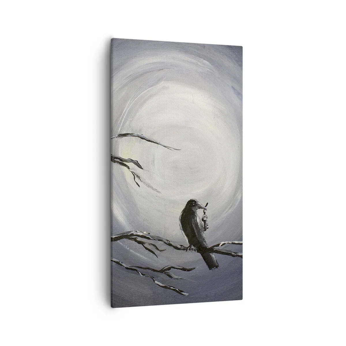 Obraz na płótnie - Klucz do tajemnicy nocy - 55x100 cm