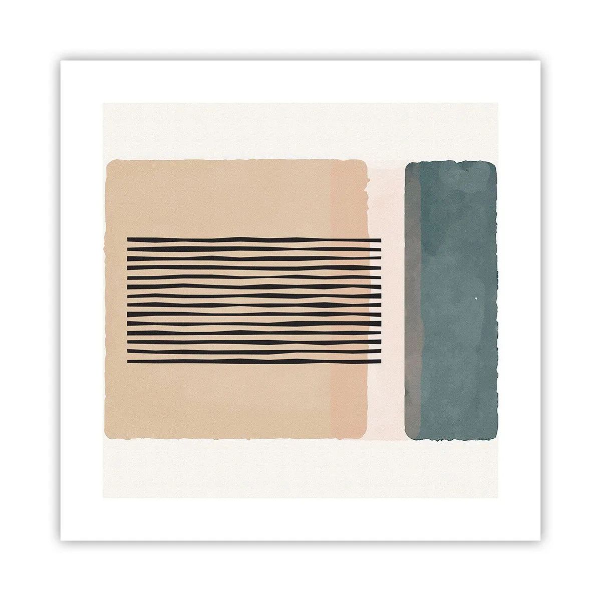 Plakat - Wszystko w porządku - 40x40 cm