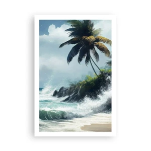 Plakat - Na tropikalnym brzegu - 61x91 cm